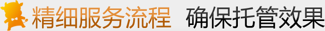 精細(xì)服務(wù)流程，確保托管效果